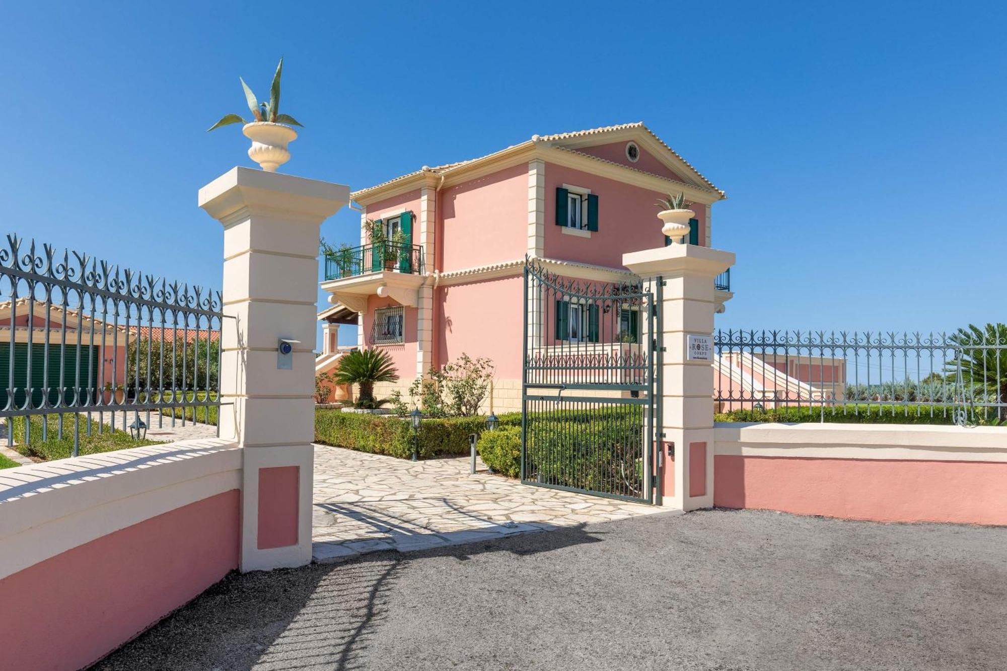 Villa Rose Corfu Almiros Beach Exterior foto