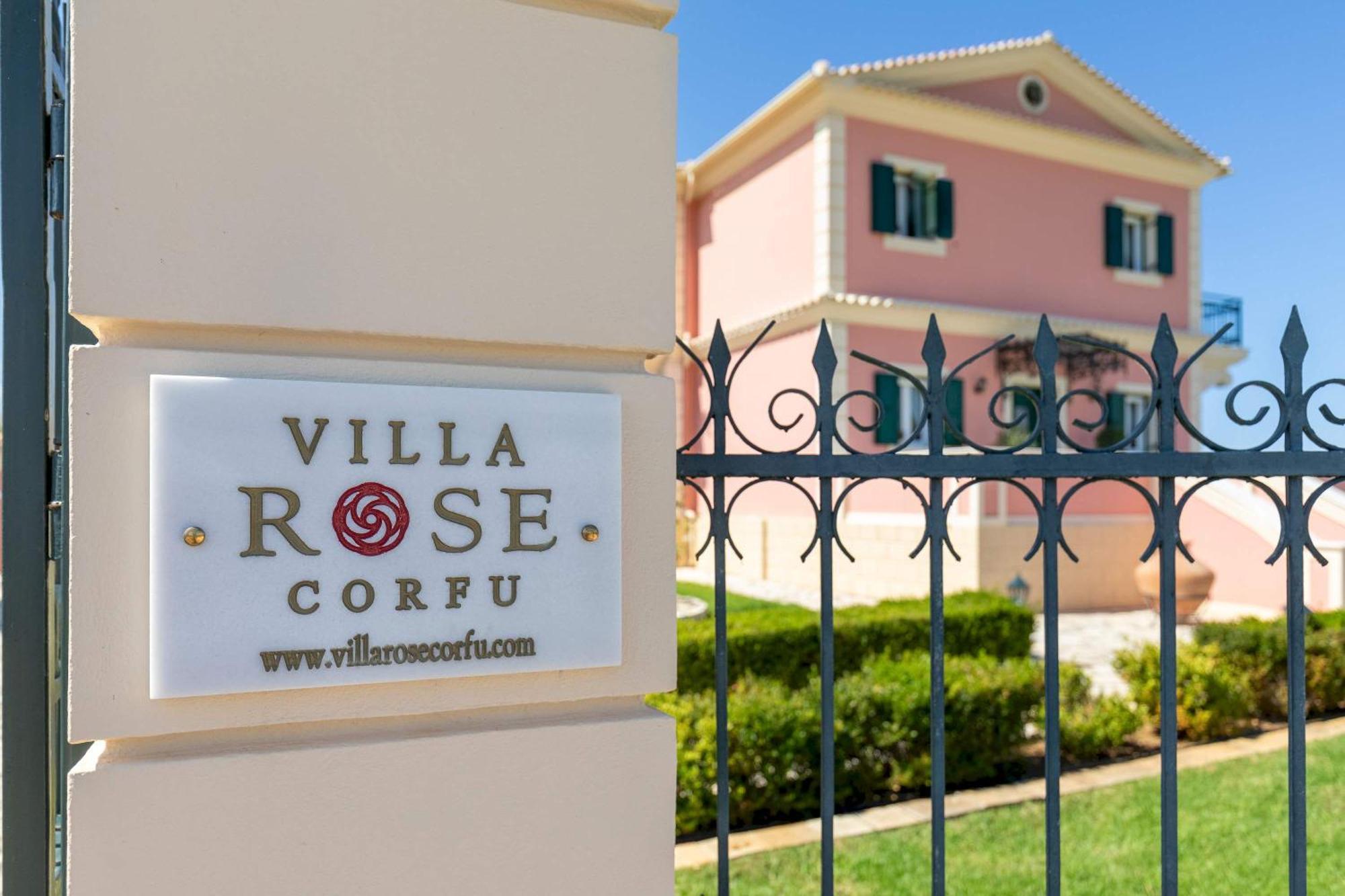 Villa Rose Corfu Almiros Beach Exterior foto